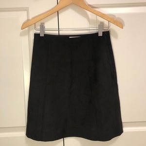 Aritzia Suede Skirt